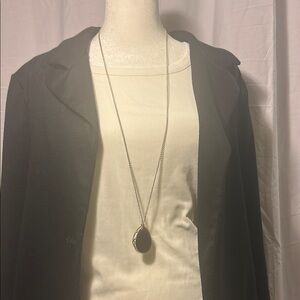 Elegant Silver Pendant Necklace